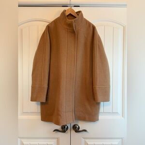 J.‎ Crew NWT Women's Wool Blend City Coat in Sandstone Beige Size 20